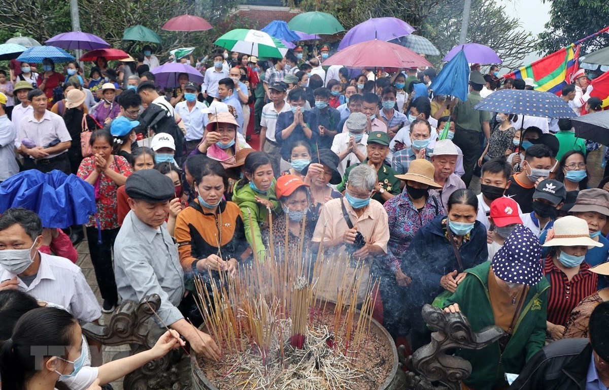 Đảm bảo phòng, chống dịch COVID-19 trong Lễ hội Đền Hùng ...