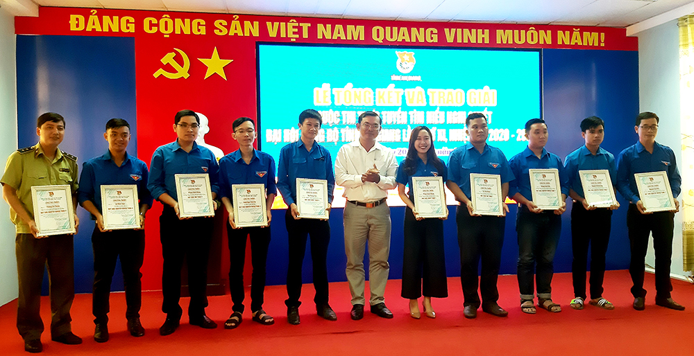 Tỉnh đoàn An Giang tổ chức Hội nghị báo cáo viên cấp tỉnh của Đoàn đợt I, năm 2021