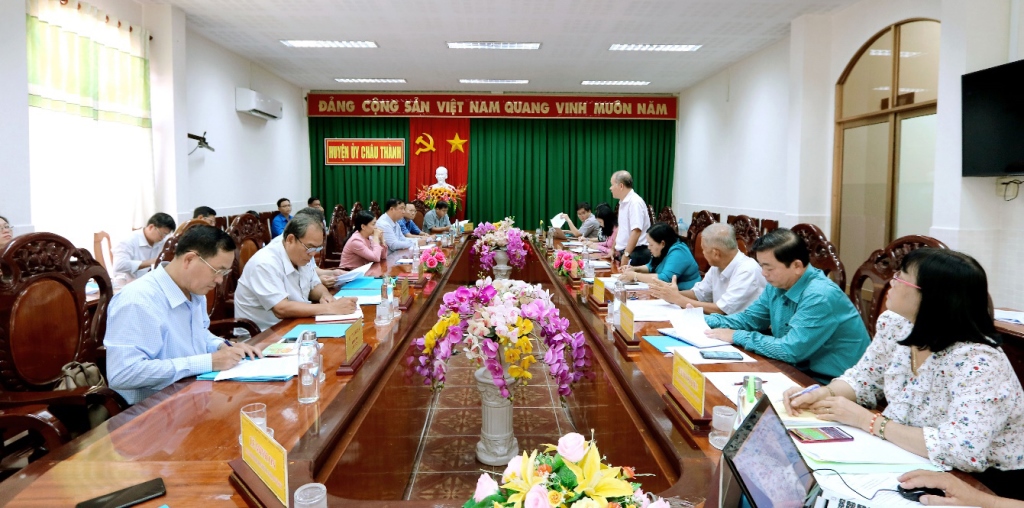 Châu Thành nâng cao hiệu quả công tác dân vận, mặt trận và các hội, đoàn thể