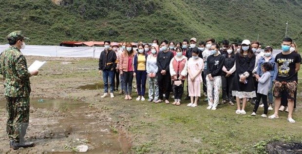 Bộ đội biên phòng Cao Bằng ngăn chặn 41 người nhập cảnh trái phép
