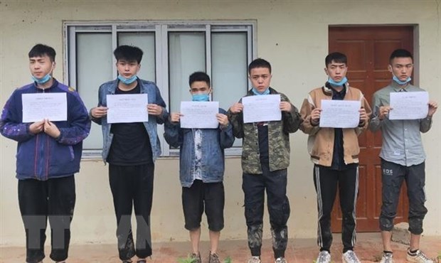 Bộ đội biên phòng Cao Bằng ngăn chặn 41 người nhập cảnh trái phép