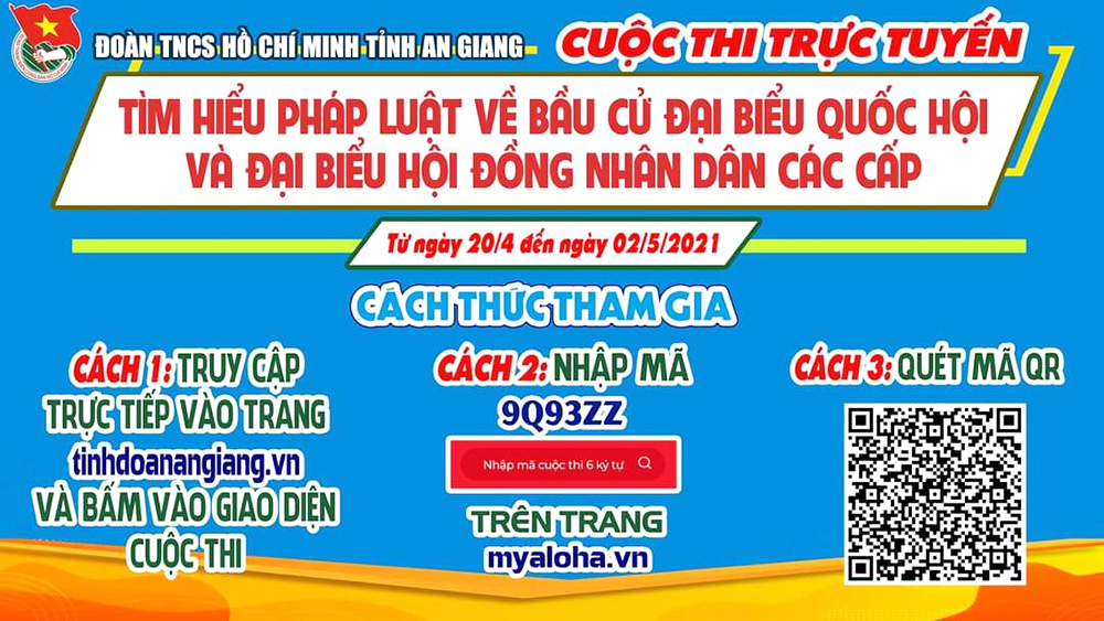 Phát động Cuộc thi trực tuyến tìm hiểu pháp luật về bầu cử đại biểu Quốc hội khóa XV và đại biểu HĐND các cấp nhiệm kỳ 2021 – 2026