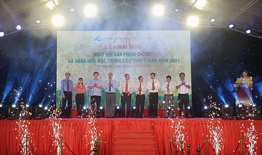 24 tỉnh, thành phố tham gia Ngày hội OCOP tại An Giang