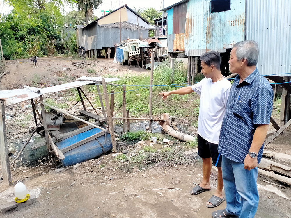 Tân Châu khẩn trương triển khai các giải pháp chống úng