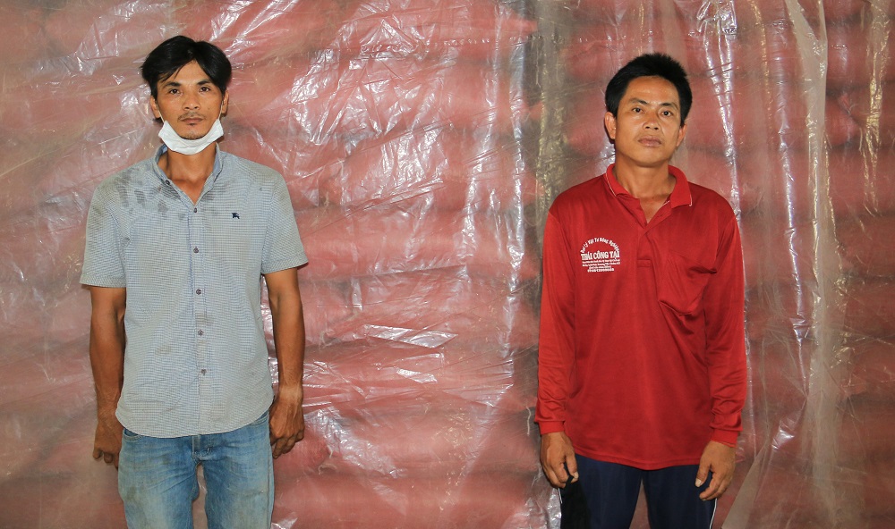 An Giang: Tạm giữ hình sự 2 đối tượng, thu giữ 120 tấn đậu xanh không có chứng từ hợp lệ