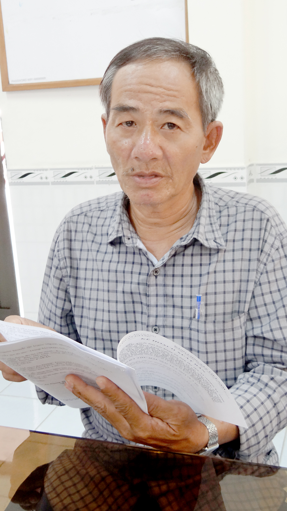 Đương sự có dấu hiệu của hành vi hoang tưởng