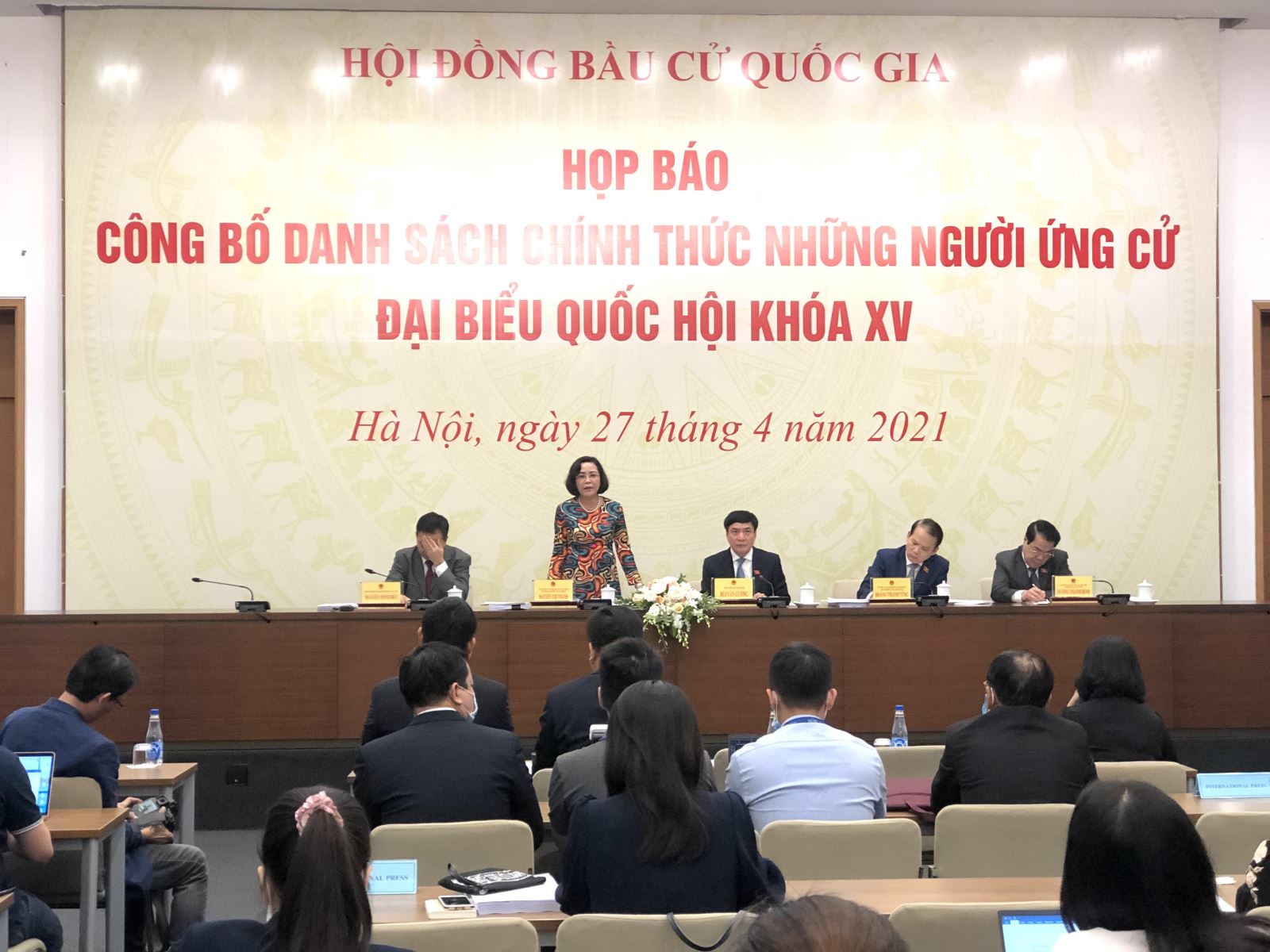 Công bố danh sách 868 người ứng cử đại biểu Quốc hội khóa XV