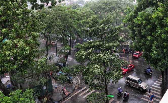 Bắc Bộ và Bắc Trung Bộ mưa to và dông, đề phòng thời tiết nguy hiểm