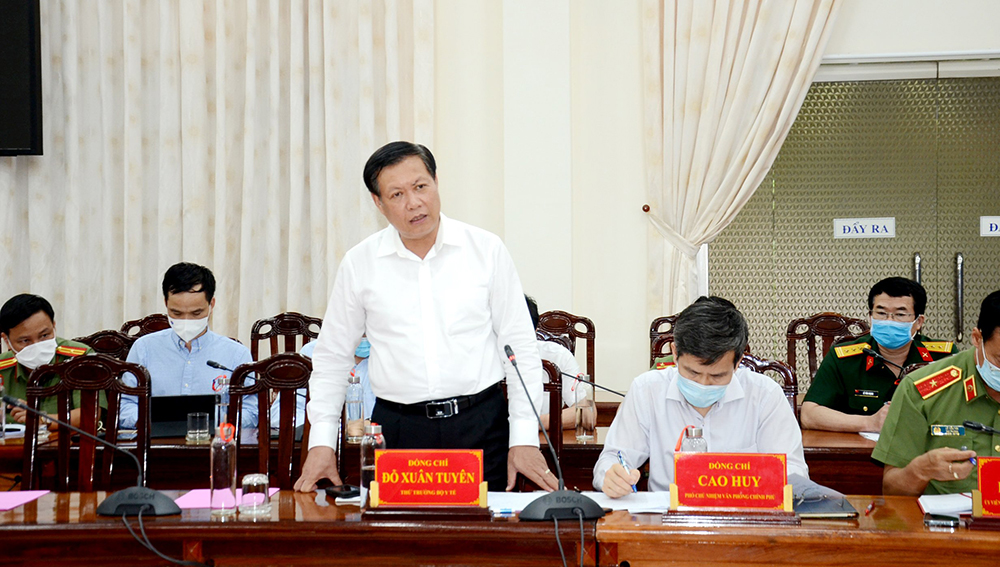Phó Thủ tướng Thường trực Chính phủ Trương Hòa Bình đánh giá cao công tác phòng, chống dịch tại An Giang