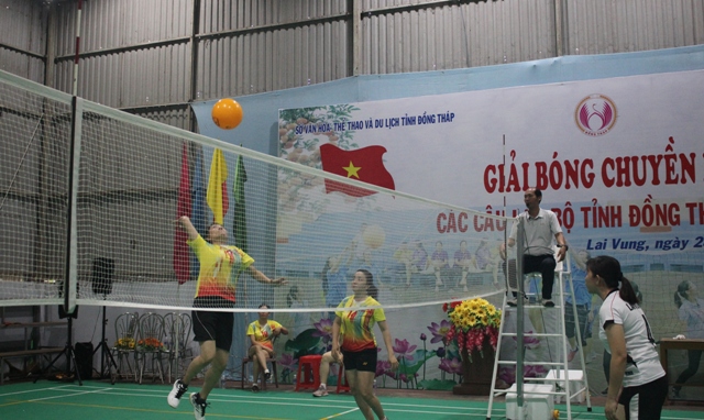 Giải bóng chuyền hơi nữ các câu lạc bộ tỉnh Đồng Tháp năm 2021