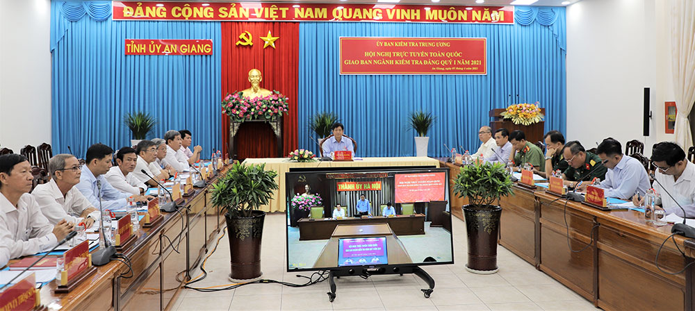 An Giang tăng cường kiểm tra, giám sát góp phần xây dựng Đảng bộ trong sạch, vững mạnh