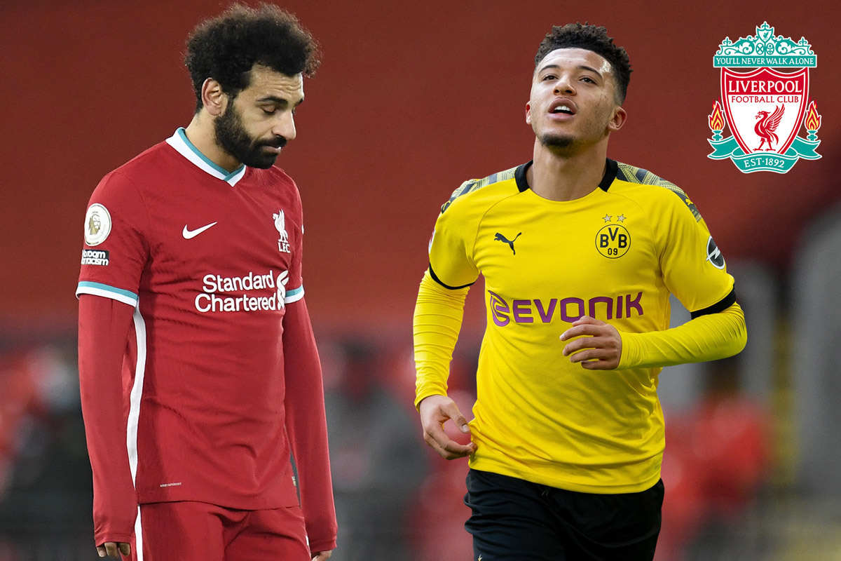 Liverpool mua Jadon Sancho thay Salah