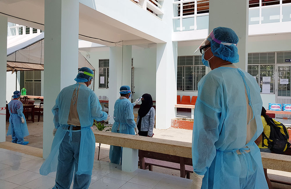 An Giang hướng dẫn tổ chức tiếp nhận, chẩn đoán, điều trị và phân tuyến quản lý người bệnh nhiễm SARS-CoV-2