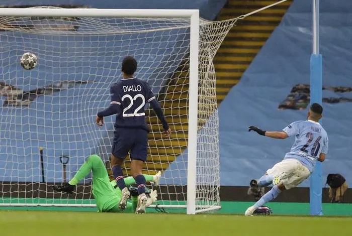 Champions League: Mahrez lập cú đúp hạ PSG, Man City giành vé chung kết lịch sử