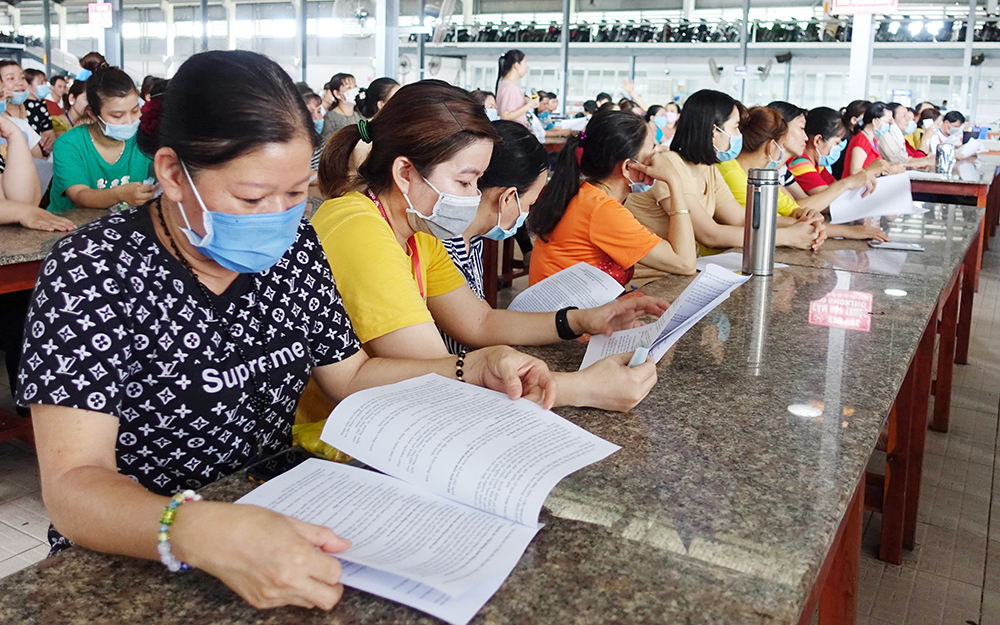 An Giang đẩy mạnh tuyên truyền về bầu cử trong công đoàn