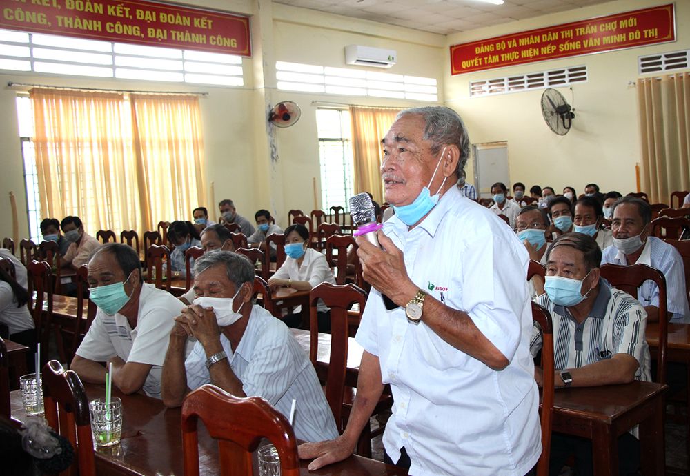 Hội nghị gặp gỡ, tiếp xúc giữa cử tri với những người ứng cử đại biểu Quốc hội và đại biểu HĐND