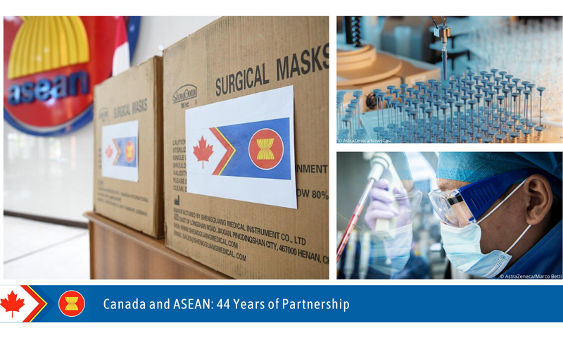 Canada hỗ trợ ASEAN ứng phó với đại dịch Covid-19