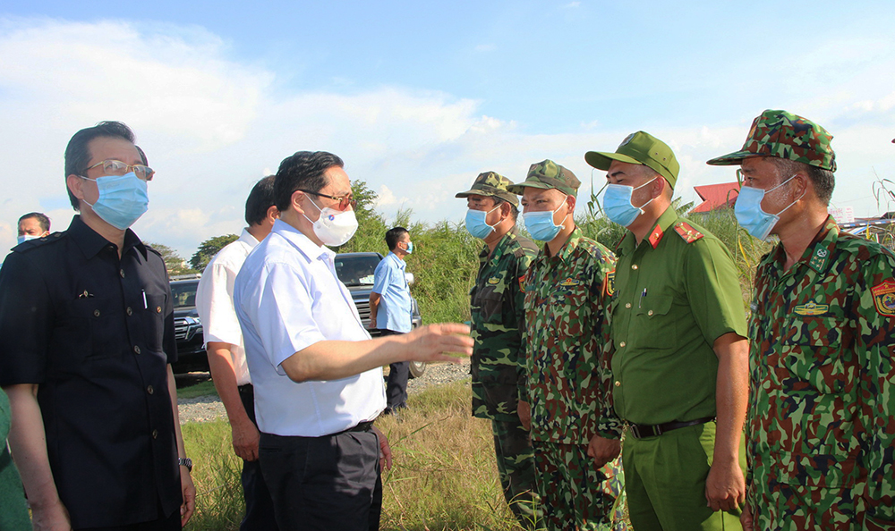 Thủ tướng Chính phủ biểu dương An Giang kiểm soát tốt tình hình biên giới, phòng, chống dịch bệnh COVID-19 hiệu quả