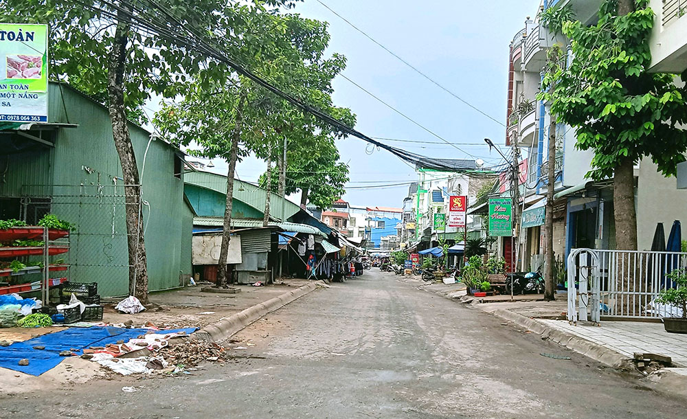 Đã giải quyết dứt điểm phản ánh của tiểu thương