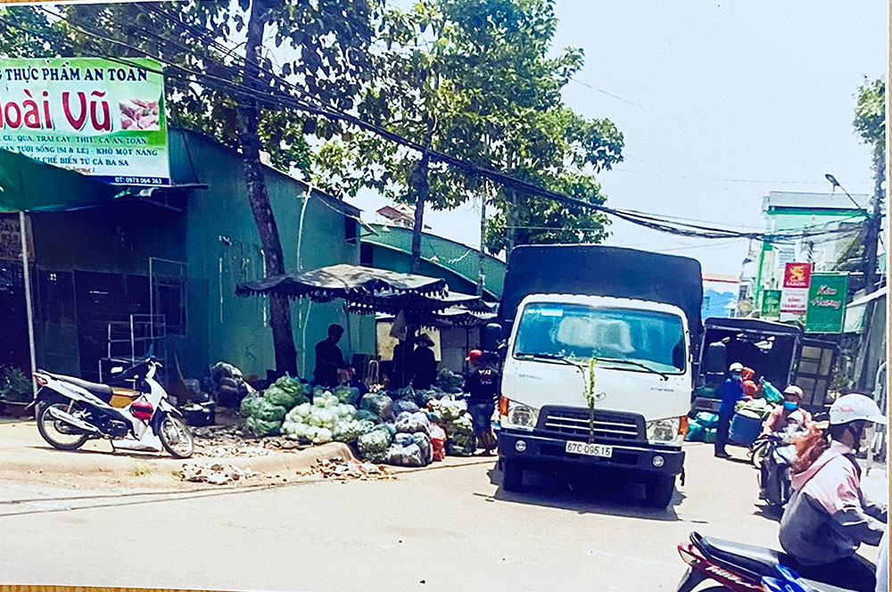 Đã giải quyết dứt điểm phản ánh của tiểu thương