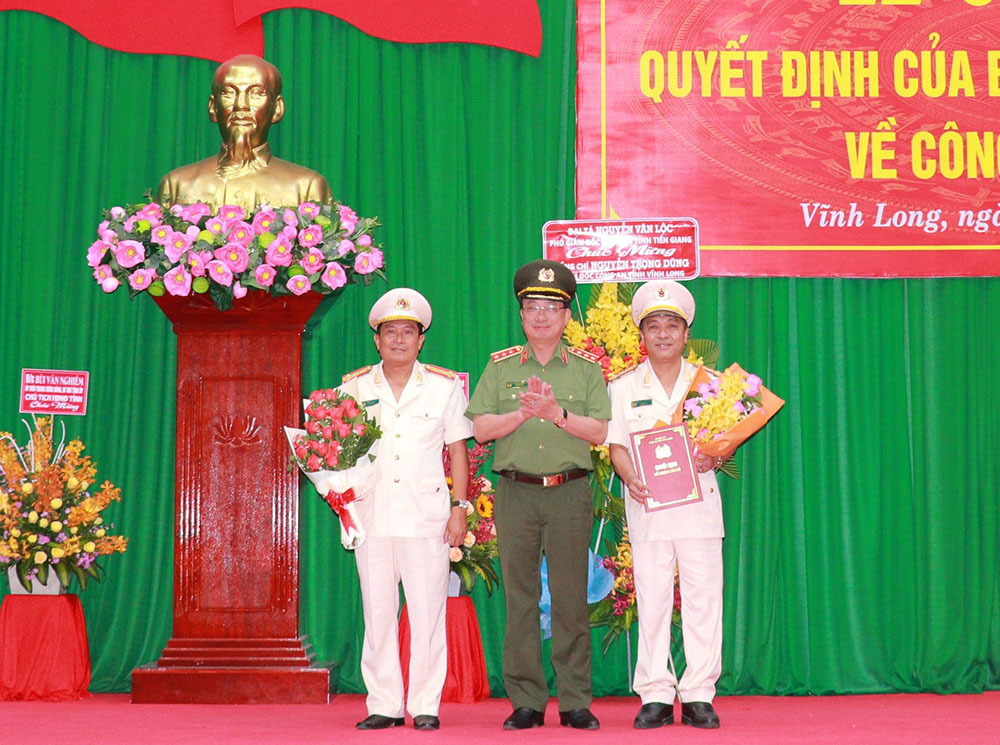 Đại tá Nguyễn Trọng Dũng làm Giám đốc Công an tỉnh Vĩnh Long