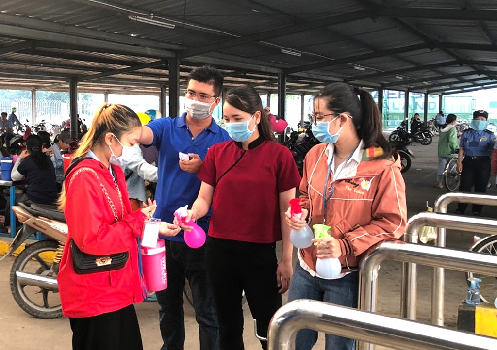 An Giang tăng cường phòng, chống dịch bệnh COVID-19 trong doanh nghiệp