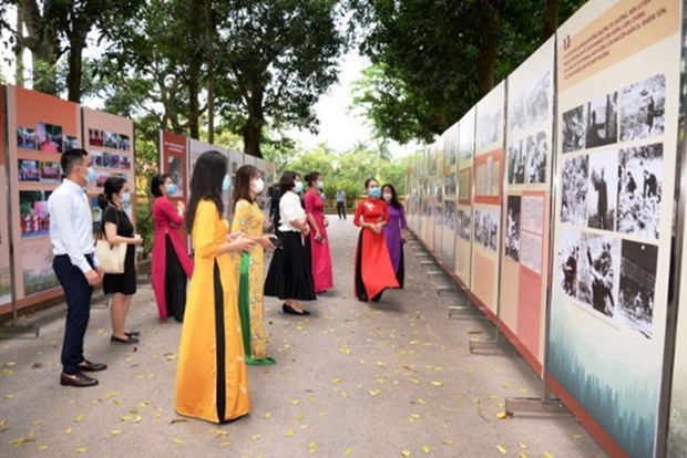 Hơn 300 tư liệu,tài liệu tại trưng bày học tập và làm theo lời Bác Hồ