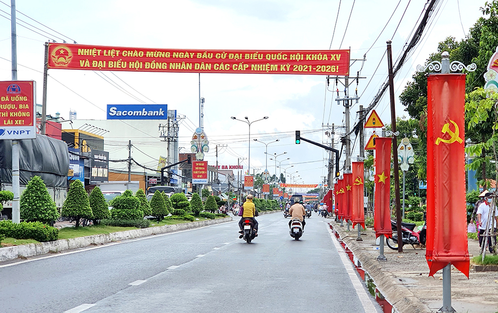 Châu Thành sẵn sàng cho ngày hội toàn dân