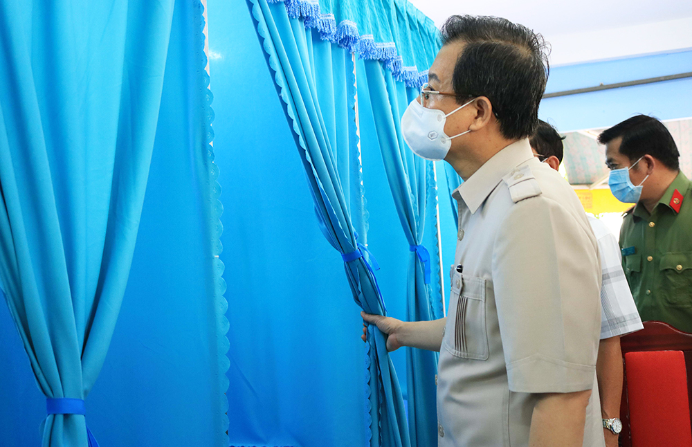 “Người dân đã chung tay với Đảng, chính quyền chuẩn bị ngày hội”