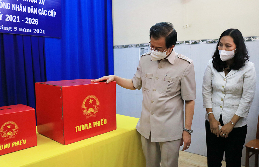 “Người dân đã chung tay với Đảng, chính quyền chuẩn bị ngày hội”