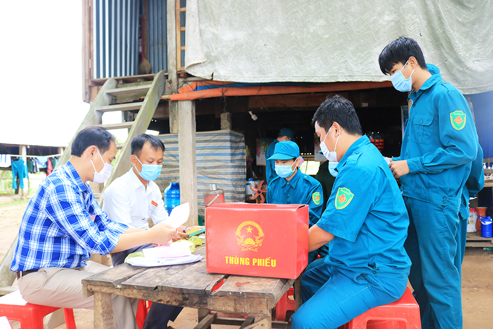 Đến 19 giờ, ngày 23-5, tỷ lệ cử tri đi bỏ phiếu ở An Giang đạt tỷ lệ 99,34%