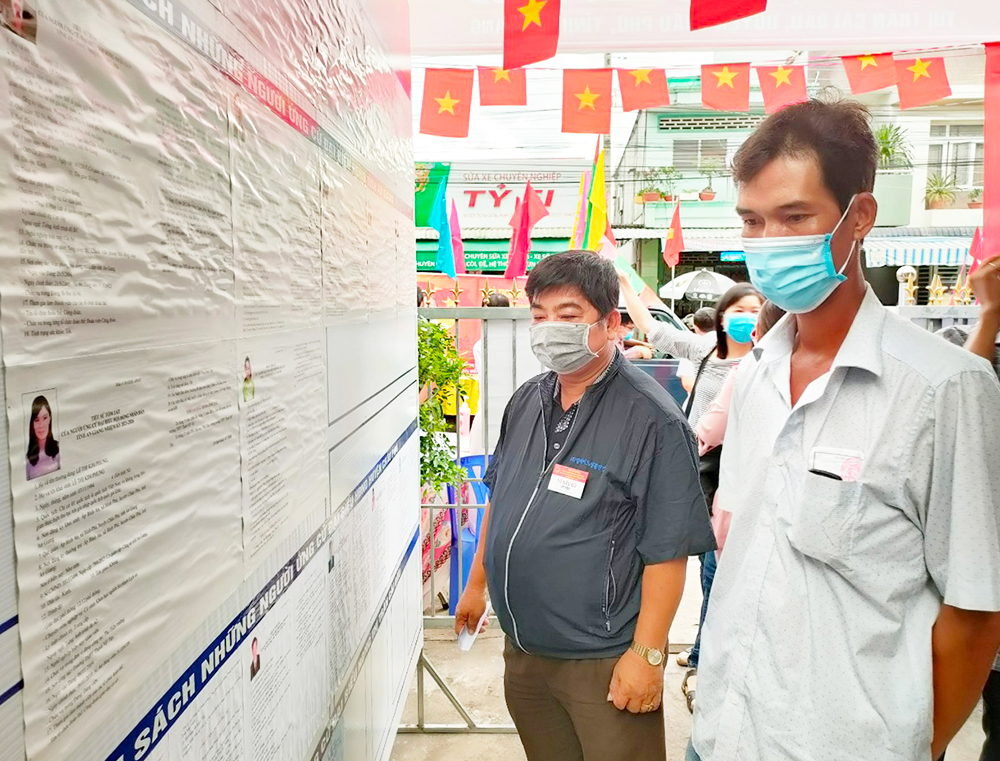 Hơn 1.633.000 cử tri An Giang tham gia bầu cử đại biểu Quốc hội khóa XV và đại biểu HĐND các cấp, nhiệm kỳ 2021-2026