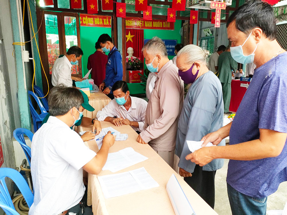 Hơn 1.633.000 cử tri An Giang tham gia bầu cử đại biểu Quốc hội khóa XV và đại biểu HĐND các cấp, nhiệm kỳ 2021-2026