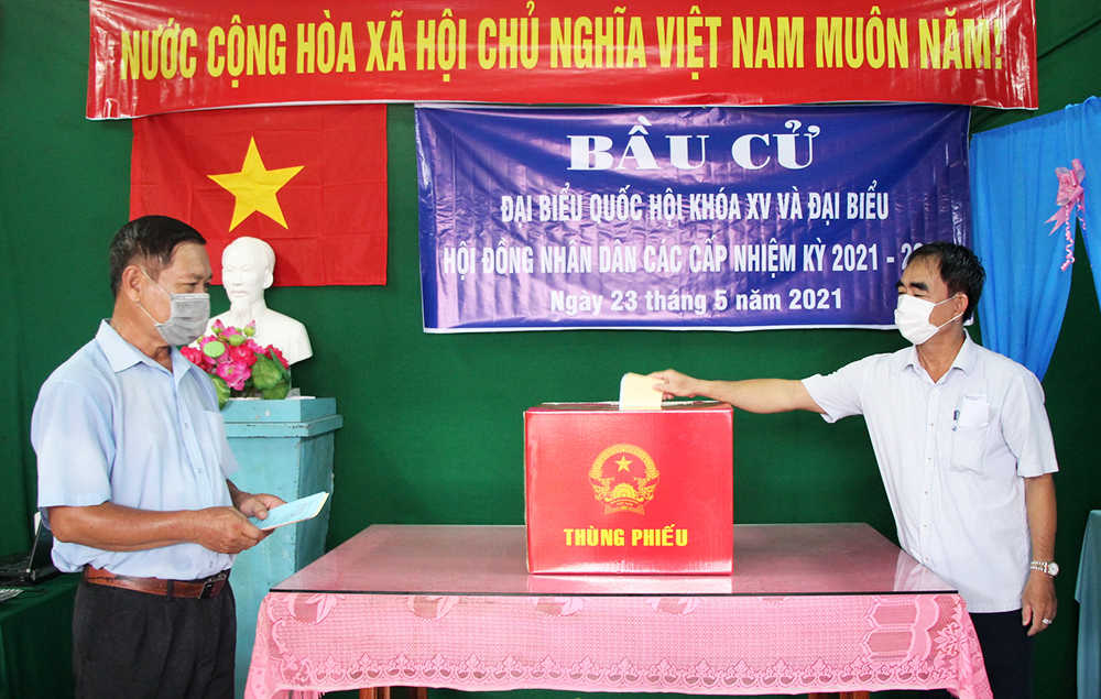 Hơn 1.633.000 cử tri An Giang tham gia bầu cử đại biểu Quốc hội khóa XV và đại biểu HĐND các cấp, nhiệm kỳ 2021-2026