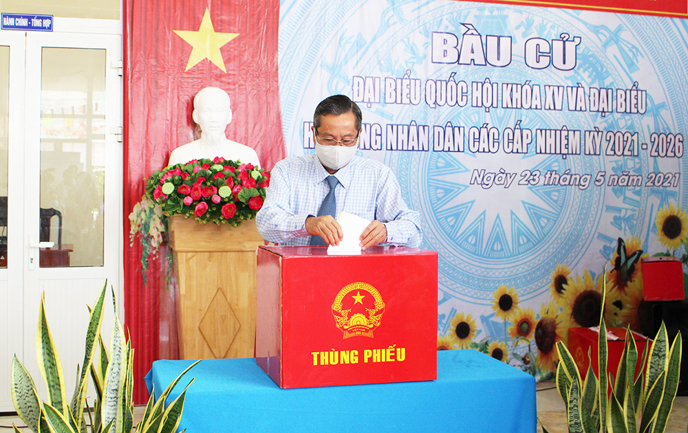 Hơn 1.633.000 cử tri An Giang tham gia bầu cử đại biểu Quốc hội khóa XV và đại biểu HĐND các cấp, nhiệm kỳ 2021-2026