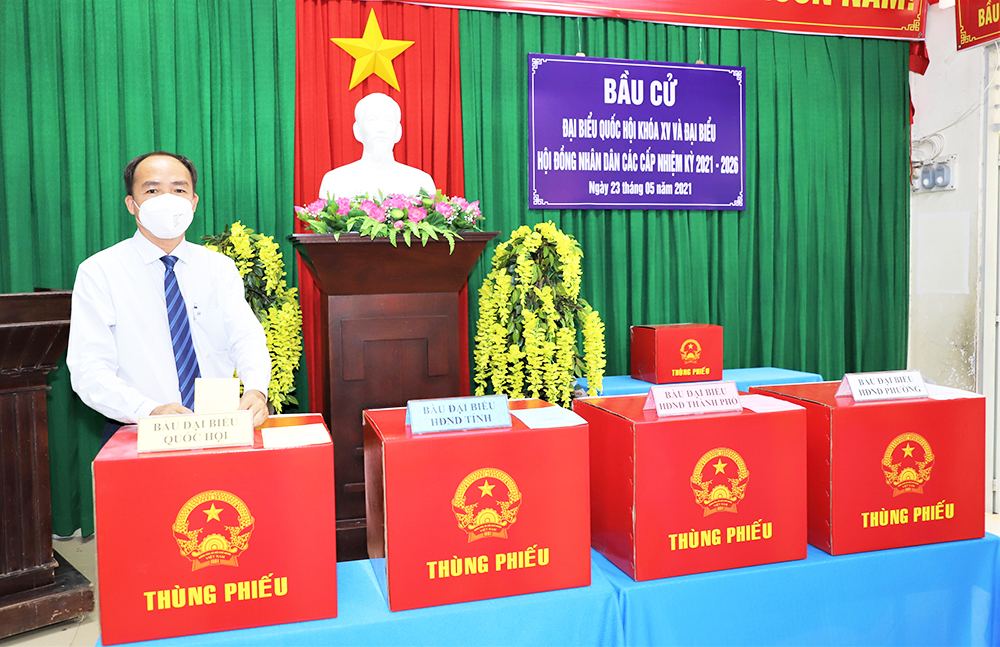 Hơn 1.633.000 cử tri An Giang tham gia bầu cử đại biểu Quốc hội khóa XV và đại biểu HĐND các cấp, nhiệm kỳ 2021-2026