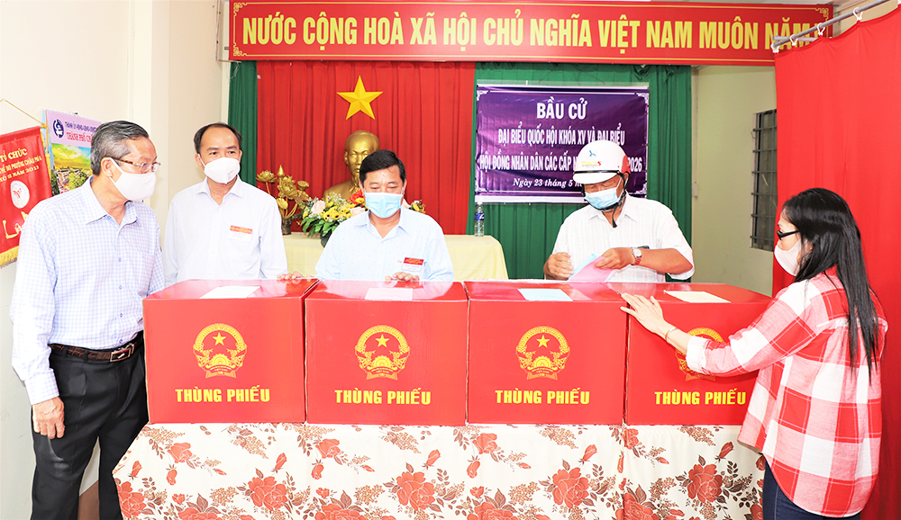 Hơn 1.633.000 cử tri An Giang tham gia bầu cử đại biểu Quốc hội khóa XV và đại biểu HĐND các cấp, nhiệm kỳ 2021-2026