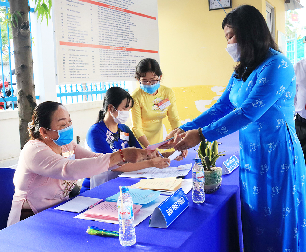 Hơn 1.633.000 cử tri An Giang tham gia bầu cử đại biểu Quốc hội khóa XV và đại biểu HĐND các cấp, nhiệm kỳ 2021-2026