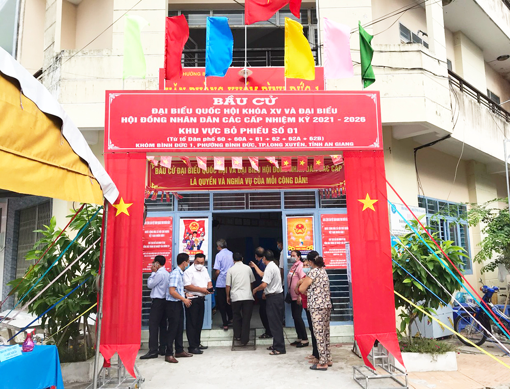Hơn 1.633.000 cử tri An Giang tham gia bầu cử đại biểu Quốc hội khóa XV và đại biểu HĐND các cấp, nhiệm kỳ 2021-2026