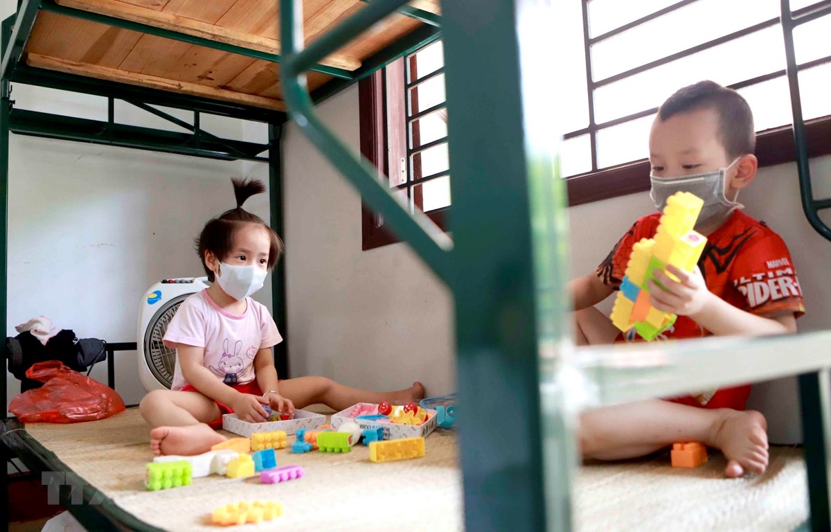Hỗ trợ tiền ăn 80.000 đồng/ngày cho trẻ em đang điều trị, cách ly