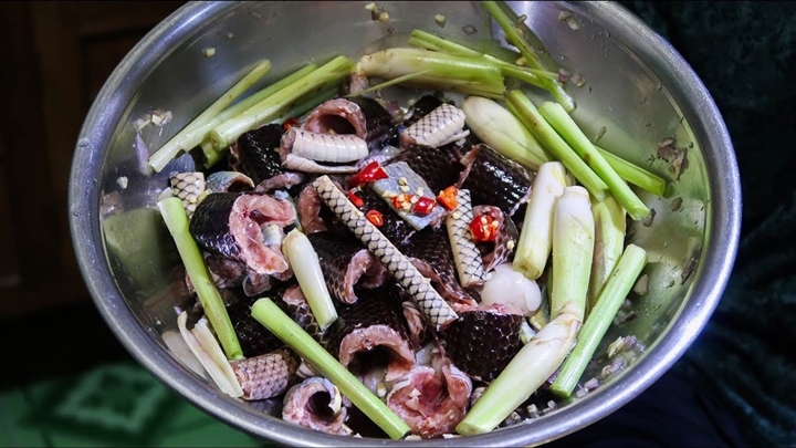 Về miền Tây thưởng thức món lẩu rắn hổ hành, ăn một lần là ghiền tới già