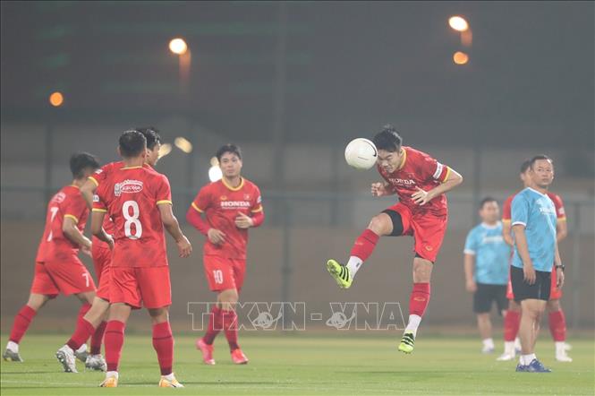 AFC giám sát buổi tập của đội tuyển Việt Nam