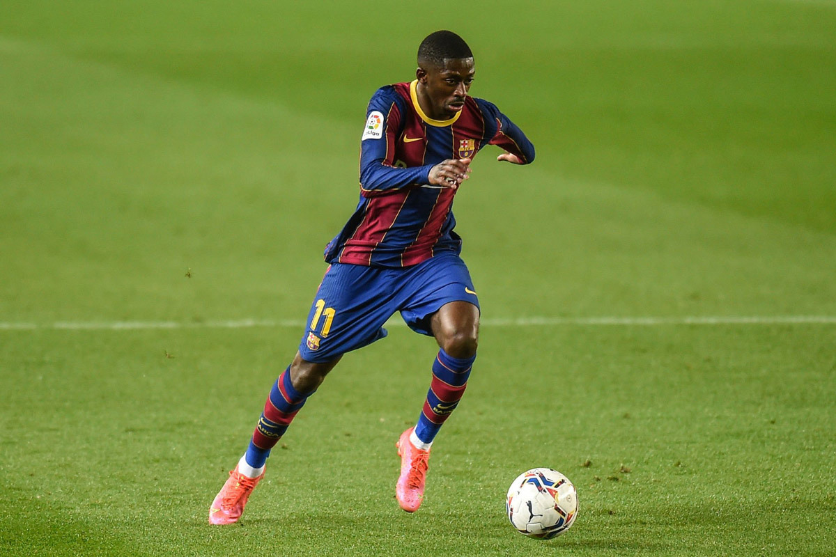 MU đàm phán Dembele, Barca mua Laporte