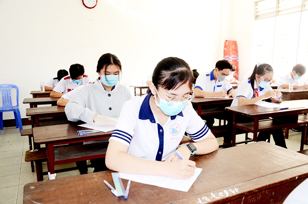 Kết quả kỳ thi tuyển sinh vào lớp 10 ở An Giang