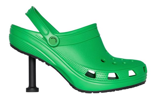 Balenciaga kết hợp Crocs tạo ra “đôi giày cao gót xấu xí”
