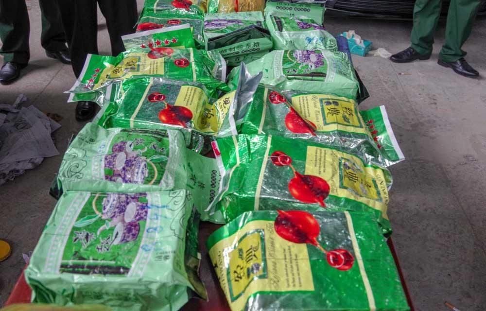 Chiêu tinh vi đóng gói 20kg ma túy như gói trà chuyển về TP.HCM