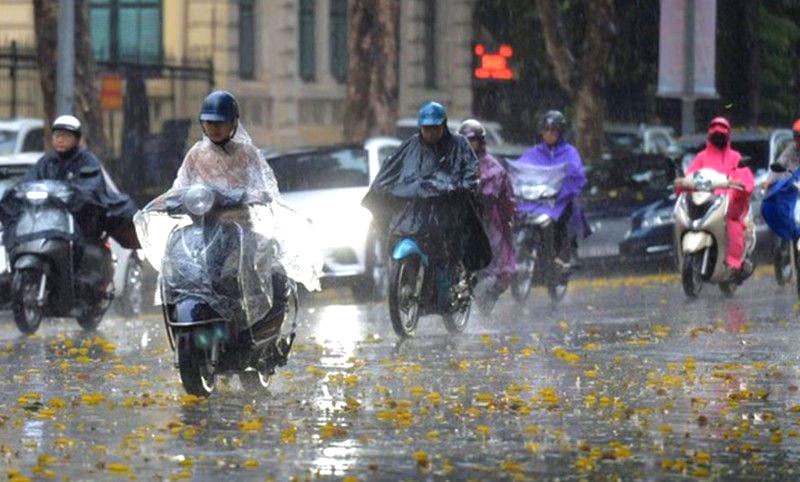 Bắc Bộ, Bắc Trung Bộ đề phòng mưa lớn, lốc sét, gió giật mạnh