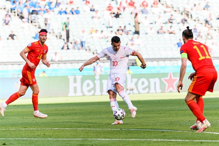 EURO 2020: Gareth Bale mờ nhạt, Xứ Wales cầm hòa Thụy Sĩ