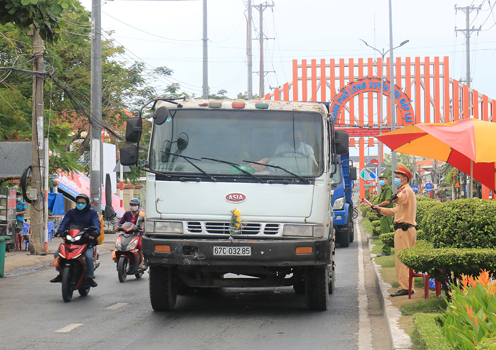 An Giang: Khắc phục vướng mắc tại chốt kiểm soát phòng, chống dịch bệnh Vàm Cống