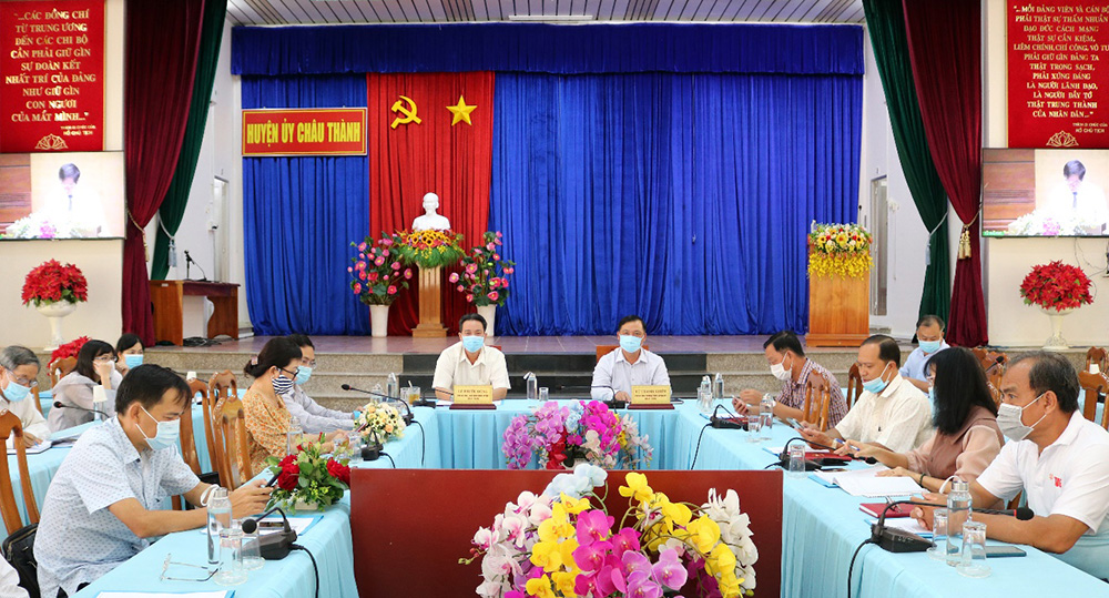 Châu Thành phát động gây quỹ ủng hộ phòng, chống dịch bệnh COVID-19